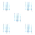 thumbnail image 3 of Removedor de cutículas de salón de 5 piezas empujador de uñas de acero inoxidable - Soidarity, 3 of 6