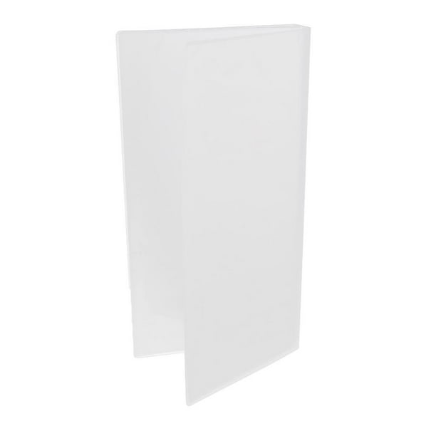 Álbum de fotos familiar de 84 bolsillos, 8,9 x 6,35 cm, funda para postales, color blanco