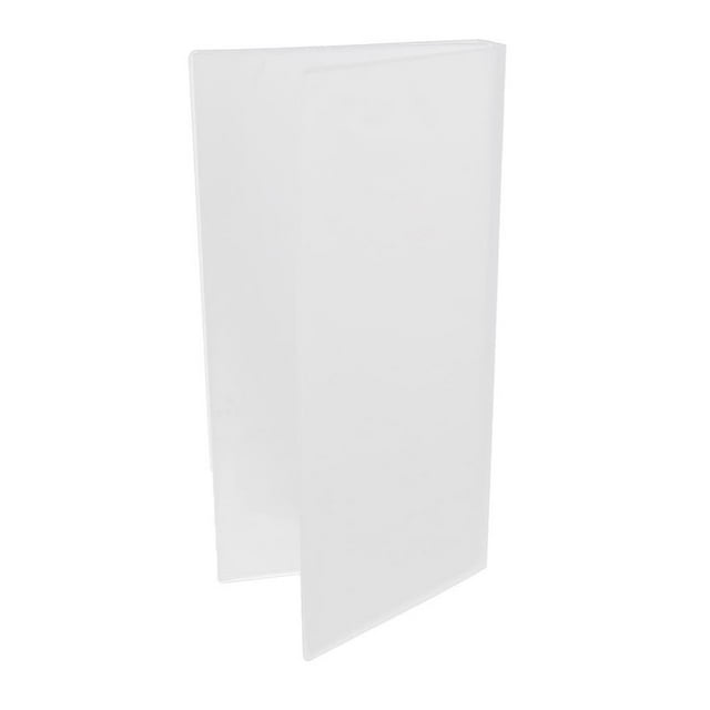 Álbum Postal Stamp Ticket Storage Sleeve 84 3.5x2.5" Blanco jinwen página de recarga de bolsillo para álbum de fotos
