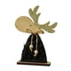 thumbnail image 2 of Adornos navideños de madera Mornei, figura de alce, bonitos letreros rústicos para centro de mesa, color negro S, 2 of 8