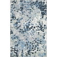 thumbnail image 2 of Unique Loom Kamala Washable Collection Area Rug - Free Spirit (5' 3" x 8' Rectangle Gray Navy Green/Ivory), 2 of 9
