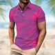 thumbnail image 5 of Camisetas de Manga Larga para Hombres Sudadera Casual con Botón Impreso, 5 of 8