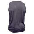 thumbnail image 6 of Garbnen Mens Tank Tops Summer Vacation Crew Neck Sleeveless Shirt Lightweight Going Out Big and Tall Muscle Shirt with Pockets Blue XXXL, 6 of 9