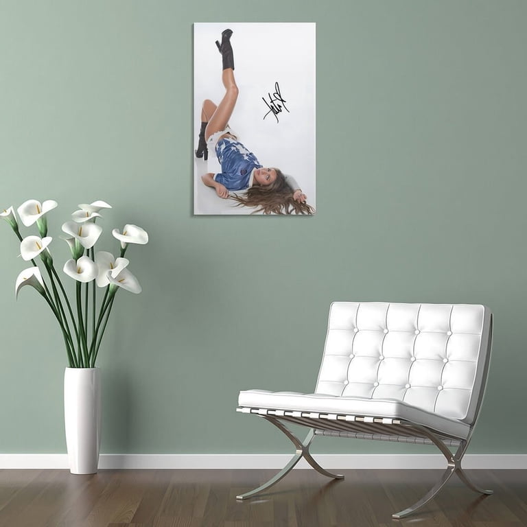 Tate Mcrae Poster op canvas, muurkunst van zanger, decoratief interieur, schilderij voor woonkamer, slaapkamer, 30 x 45 cm, zonder frame
