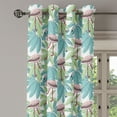 thumbnail image 3 of Ambesonne Grommet Curtain, , 50"x60", Rose Pale Green Seafoam, 3 of 5