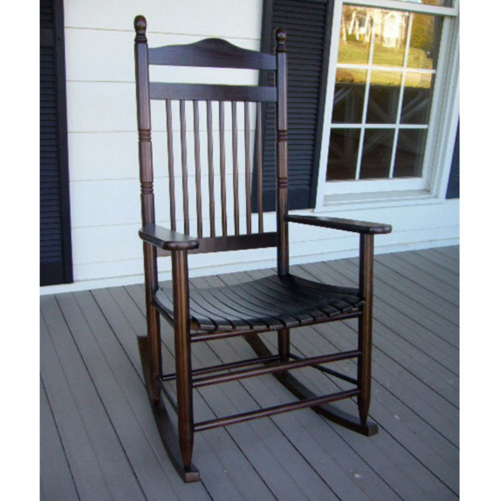 Dixie Seating Calabash Indoor/Outdoor Spindle Ready-To-Assemble Rocking Chair - image 4 of 8