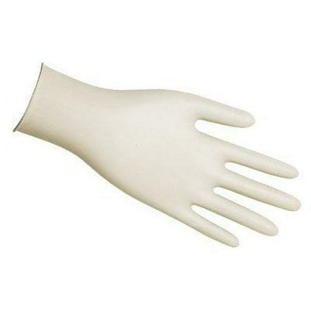 MEMPHIS GLOVE 5050M MEDIUM 5 MIL. POWDERED LATEX GLOVES MEDICAL GRA