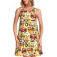 thumbnail image 1 of Fotbe Vehicles Vestido de Verano sin Mangas para Mujer – Vestido Midi Línea A, Estilo Camiseta Floral, Vestido Playero Casual y Fluido, 1 of 7