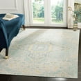 thumbnail image 5 of SAFAVIEH Windsor Daquan Traditional Area Rug, Light Grey/Lime, 5' x 7', 5 of 5