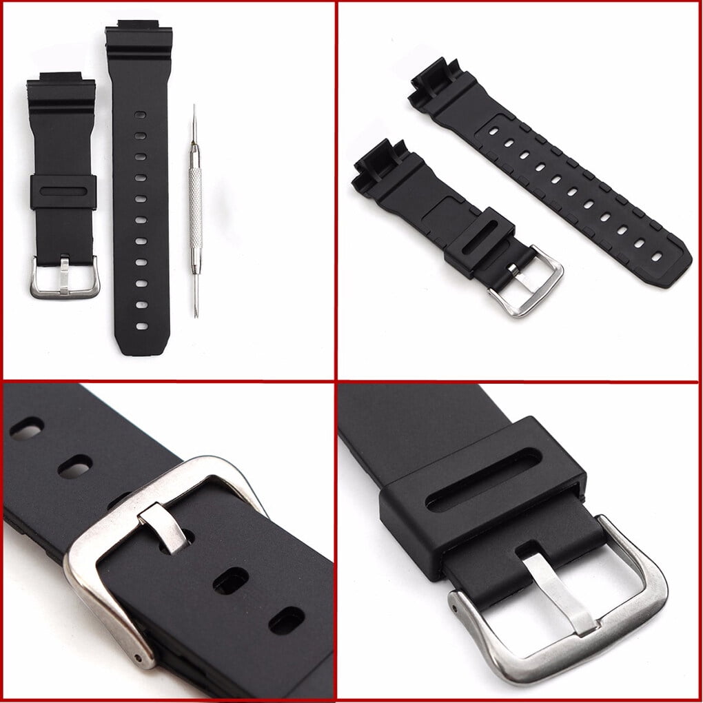 Dalazy Watch Band Strap Replacement For Casio G Watch Strap Replacement Shock Dw 6900 Rubber Silicone Watchband Ear Batch Needle