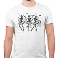 thumbnail image 2 of Ballet Skeletons Shirt Unisex Large White, 2 of 5