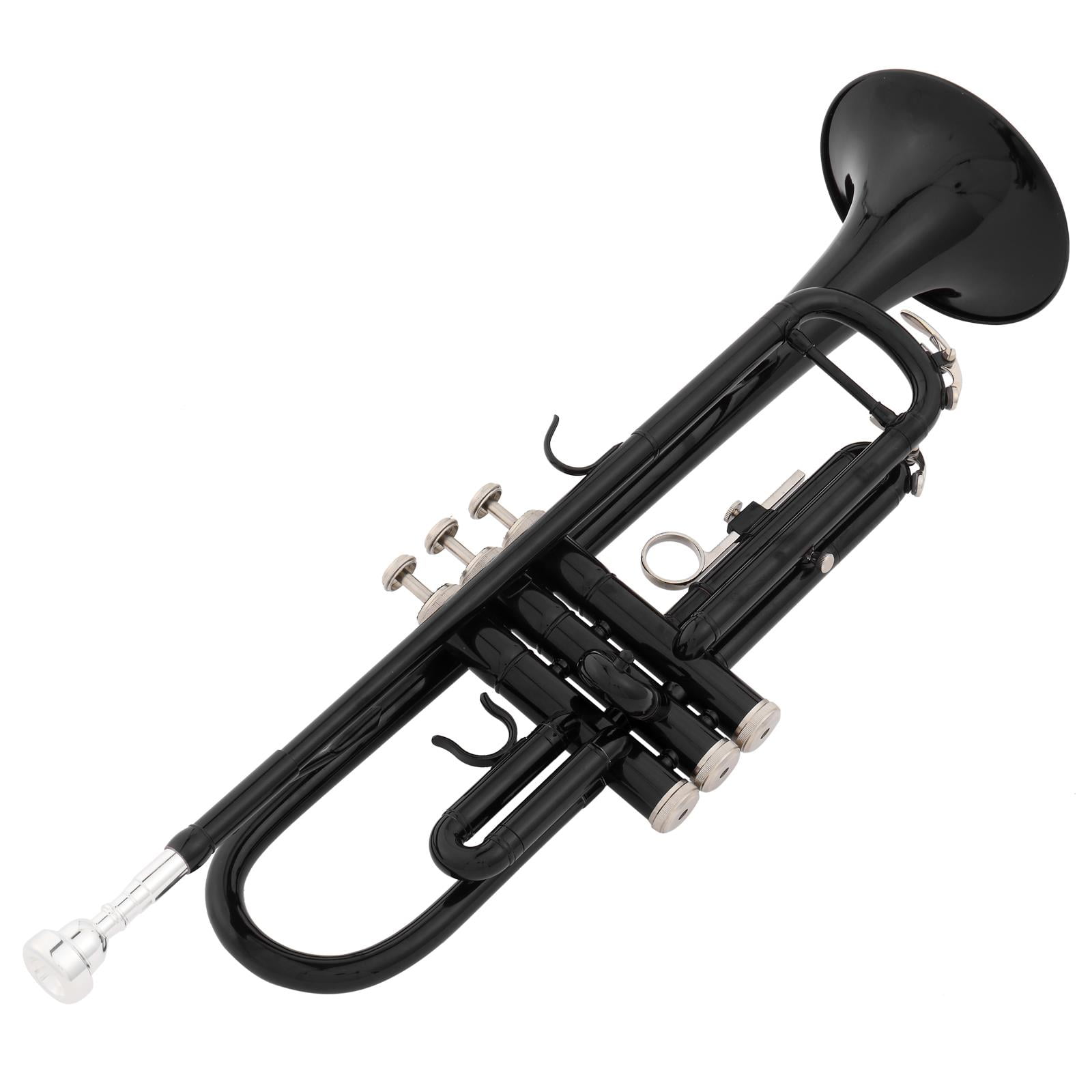 Zimtown Student Bb Trumpet Black Nickel Plating with Mouthpiece 