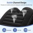 thumbnail image 4 of Cojín de asiento de coche ZIKEE de espuma viscoelástica para todas las estaciones para coche, 4 of 7