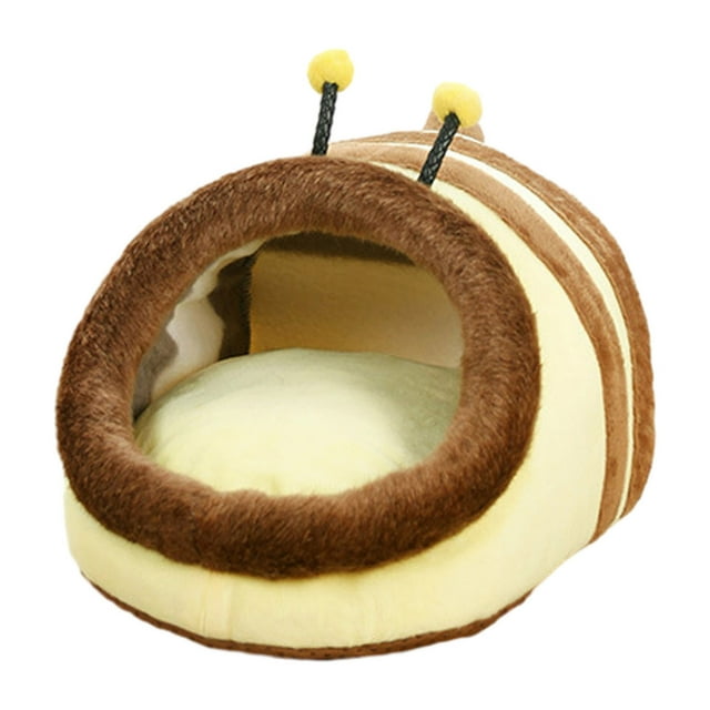 Winter Pet Small Pet Warm Supplies Cute Cartoon Animal Modeling Honeybug Flying Dutch Pig Hamster Rabbit Pet with Small Holes No Barking Pethouse Pet for outside Glass Pet for outside Hanging Pet