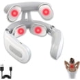 thumbnail image 1 of Neck Massager Device - Portable Massager with Heat & Vibration Modes Deep Muscle Activation, 6 Modes, 9Intensities, Hands-Free, Ergonomic Design, Quiet Relaxation, 1 of 7