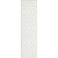 thumbnail image 2 of Rugs.com Hermitage Collection Rug – 7 Ft Runner Snow White Medium Rug Perfect For Hallways, Entryways, 2 of 9