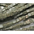 thumbnail image 5 of 4x4mm Dark Green Unakite Cube Beads Genuine Gemstone Natural Jewelry Making, 5 of 5