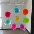 thumbnail image 4 of 8 Pack Jumbo Glitter Mochi Squishy Toys Animals Squishy Stress Reliever Kids Party Favors, 4 of 4