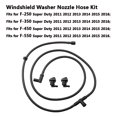 thumbnail image 5 of Kit de manguera de boquilla para limpiaparabrisas Ford Super Duty compatible con Ford Super Duty F250 F350 F450 2011 2012 2013 2014 2015 2016 BC3Z-17K605-B manguera de lavadora + boquilla de lavadora, 5 of 5