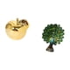thumbnail image 5 of Escultura De Fruta, Figura De Cerámica, Estatua De Pavo Real, Colección De Animales, Artesanía, Delicado Adorno, Decoración De Escritorio, Mesa, Porches, Restaurantes, Oficinas, Dormitorio,, 5 of 8