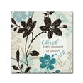 thumbnail image 2 of Trademark Fine Art "Botanical touch Quote I" Canvas Art by Lisa Audit, 2 of 4