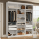 thumbnail image 2 of Ropero Closet Madesa Venus Con 4 Cajones 180cm Blanco, 2 of 5