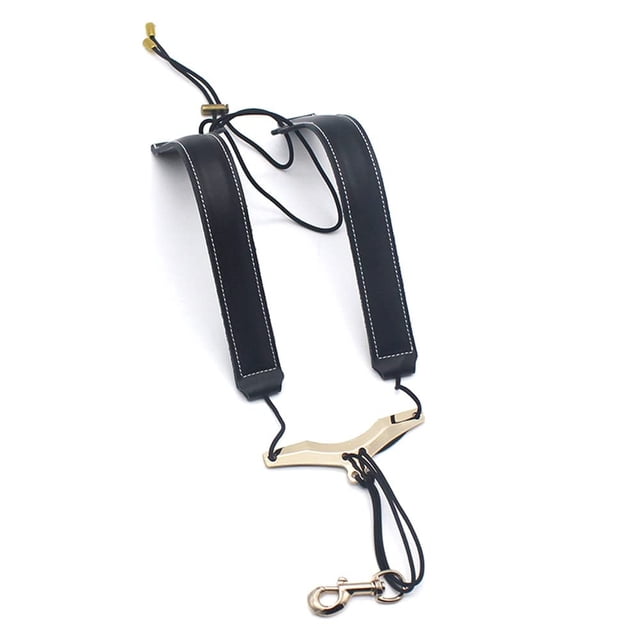 La Sangle d'Épaule Réglable en Cuir, pour Saxophone Alto/saxophone Ténor