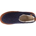 thumbnail image 4 of Women's Acorn Camden Recycled Bootie Slipper Navy Blue Wool/Synthetic Yarn M M, 4 of 5
