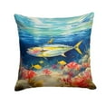 thumbnail image 2 of Yellowfin Tuna Throw Pillow 14 in x 14 in, 2 of 2