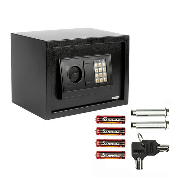 Safety Box Electronic Safe Coded Strongbox Steel Valuables Digital