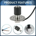 thumbnail image 4 of Kit de Unidad de Envío de Combustible y Medidor Unique Bargains Longitud 325mm Unidad de Envío de Combustible para Barcos Sensor de Combustible Marino Metal Negro Plateado 240-33 Ohm, 4 of 6