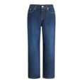 thumbnail image 5 of Free Assembly Women's Midrise Relaxed Ankle Jeans, 27.5" Inseam Sizes 0-18, 5 of 5