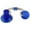 Blue, variant on Dog Teething Toy with Suction Cup, Multifunction Rubber Chew Toy & Teeth Cleaning Tool, Interactive Rope Tug Toy for Puppy Chewing, for Dental Health, Blue