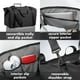 thumbnail image 3 of Bolsa de viaje Fit & Fresh de neopreno negro de 19 x 25 x 29 cm, 3 of 9