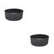 thumbnail image 2 of Inteprter Cama de jardín para plantar vegetales, contenedor de cultivo elevado, tela no tejida transpirable, accesorios para macetas, negro, Negro 50 cm * 20 cm 2Conjunto, 2 of 6
