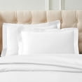 thumbnail image 3 of Superior Egyptian Cotton Duvet Cover Set, King/ Cal King, White, 3 of 8