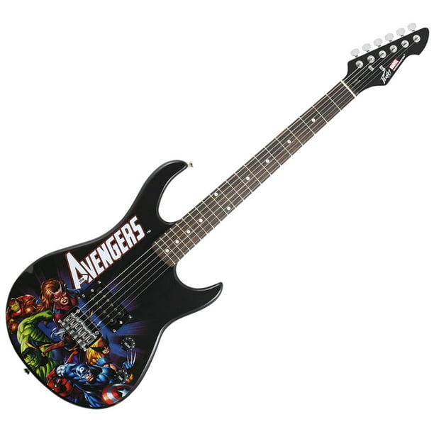 Peavey Rockmaster Full Size Marvel Avengers Beginner Electric Guitar
