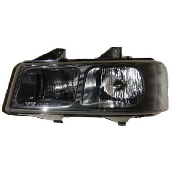Left Driver Side Headlight Assembly - Compatible with 2003 - 2022 Chevy Express 3500 2004 2005 2006 2007 2008 2009 2010 2011 2012 2013 2014 2015 2016 2017 2018 2019 2020 2021