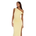 thumbnail image 3 of Forever 21 Women’s Maxi Dress with Side Ruching Detail and High Neckline, Sleek Fitted Silhouette with Side Slit for Evening and Special Occasions, XS-XL, 3 of 7