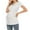 White, variant on Fengyings Women's Maternity Nursing Tops Short Sleeve V Neck Breastfeeding Tee Shirts Pregnancy Tops