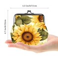 thumbnail image 2 of seamless printing Durable Microfiber Coin Purse with Zinc Alloy Jaws - Stylish and Compact 4.3x4.7 in Wallet for Men - Secure Storage for Coins and Small Essentials - Sleek Design - Great Gift Idea, 2 of 7