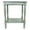 Blue, variant on Decor Therapy Simplify End Table with Shelf, Casual, 15.7" x 19.5" x 24"- Ice Blue