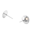 thumbnail image 3 of Arete para Mujer con Cristal Swarovski  en Forma de Star– Bañado en Rodio– Arete Elegante y Brillante, Aretes de Mujer de Moda– Joyería para Mujer de Moda– Regalo especial Ortiz Espinosa Temporada, 3 of 3