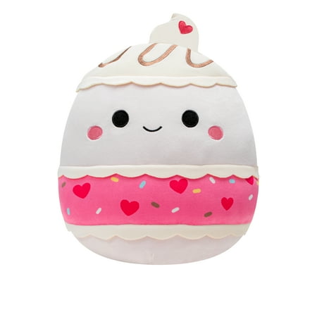 Squishmallows Official Plush 12 inch Pink Cake - Child's Ultra Soft Stuffed Plush Toy