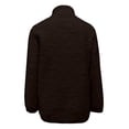 thumbnail image 3 of Fuzzy Sweatshirts for Women 2025 Long Sleeve Half Zip Stand Collared Sweatshirt with Pockets Pullover Tops, 3 of 6