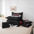 thumbnail image 6 of Homewish Gamer Ice Hockey 7-Piece King Bedding Set - Ball Game Sport Theme, 6 of 8