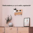 thumbnail image 5 of "Portallaves De Pared  Color Roble Merida Lab.G, Café ", 5 of 5
