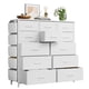 thumbnail image 1 of Qinaqin Practical Blanco 12- cm de Profundidadrawer Tela Profundidadresser con Alturaandy Side Pockets – Versatile Almacenamiento Option para Bedrooms Lounges Alturaallways & de, 1 of 7