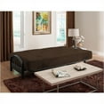 thumbnail image 3 of Pemberly Row Convertible Futon Sofa Frame in Black, 3 of 4
