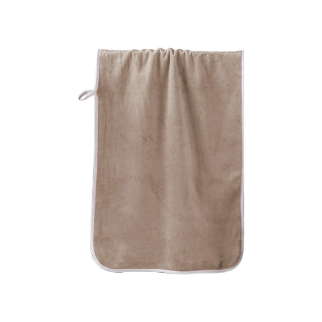 Vwrxbz Soft Bath Towel Highly Absorbent Polyester Fast Drying Lint Free for Bathroom